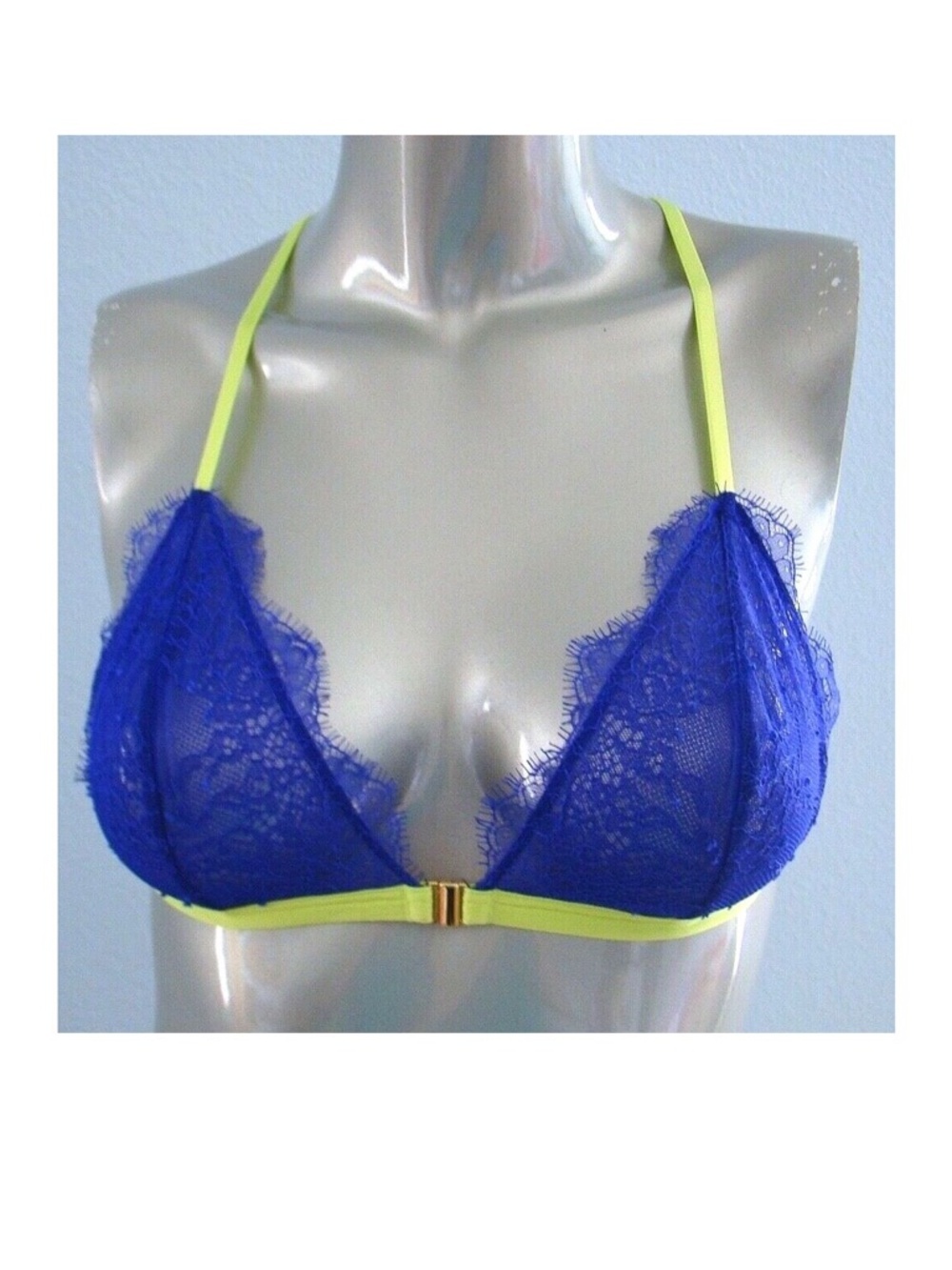 Victoria's Secret Very Sexy Front Closure Strappy Vibrant Bralette Bra XS